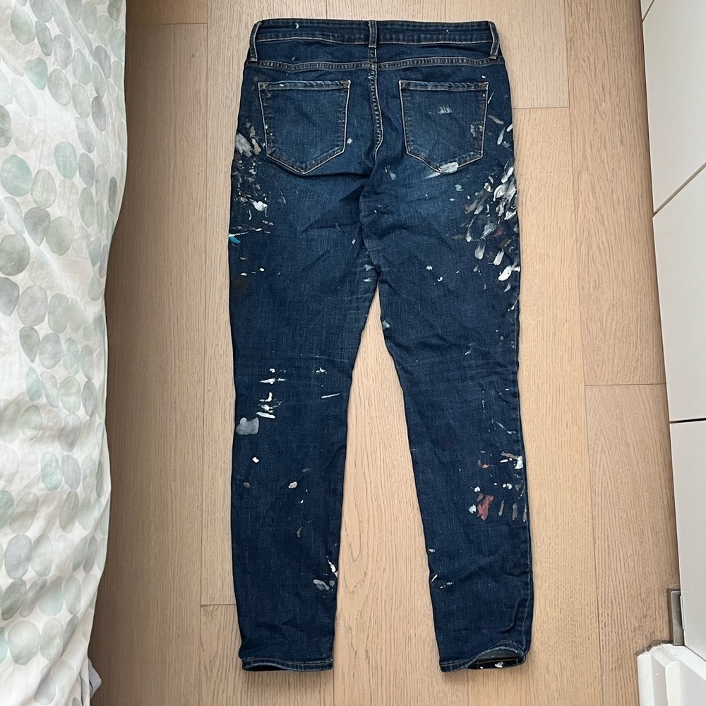 Old Navy Painters Jeans size 10 - Picture 4 of 4